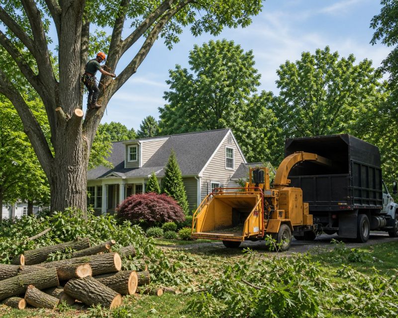Oak Tree Pruning in Pottstown, PA